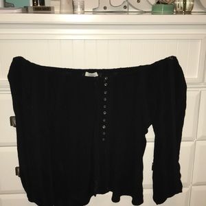 Off the shoulder top